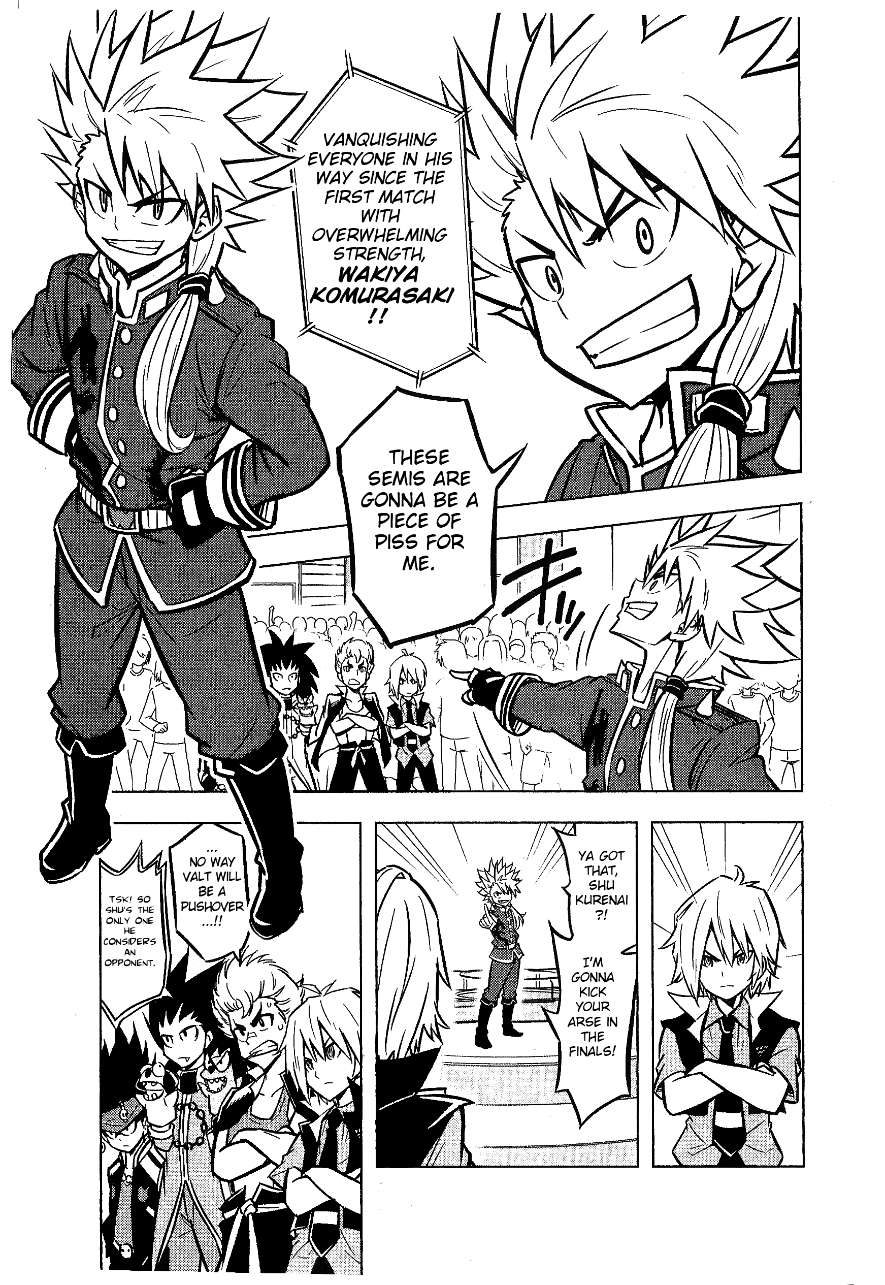 Beyblade Burst Vol. 1 Ch. 4 第14页