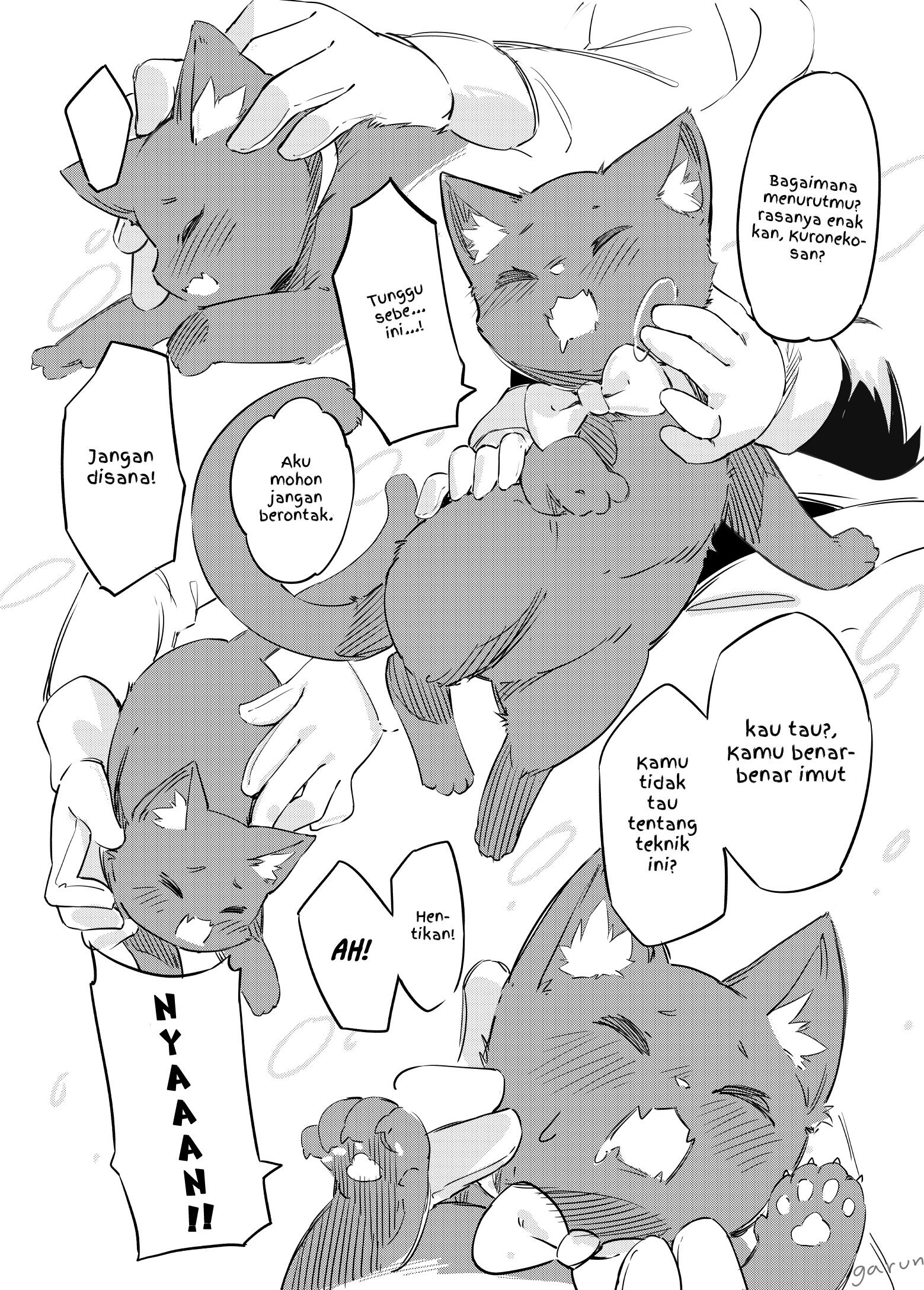Maid-san and Kuroneko-san OneShot 第3页