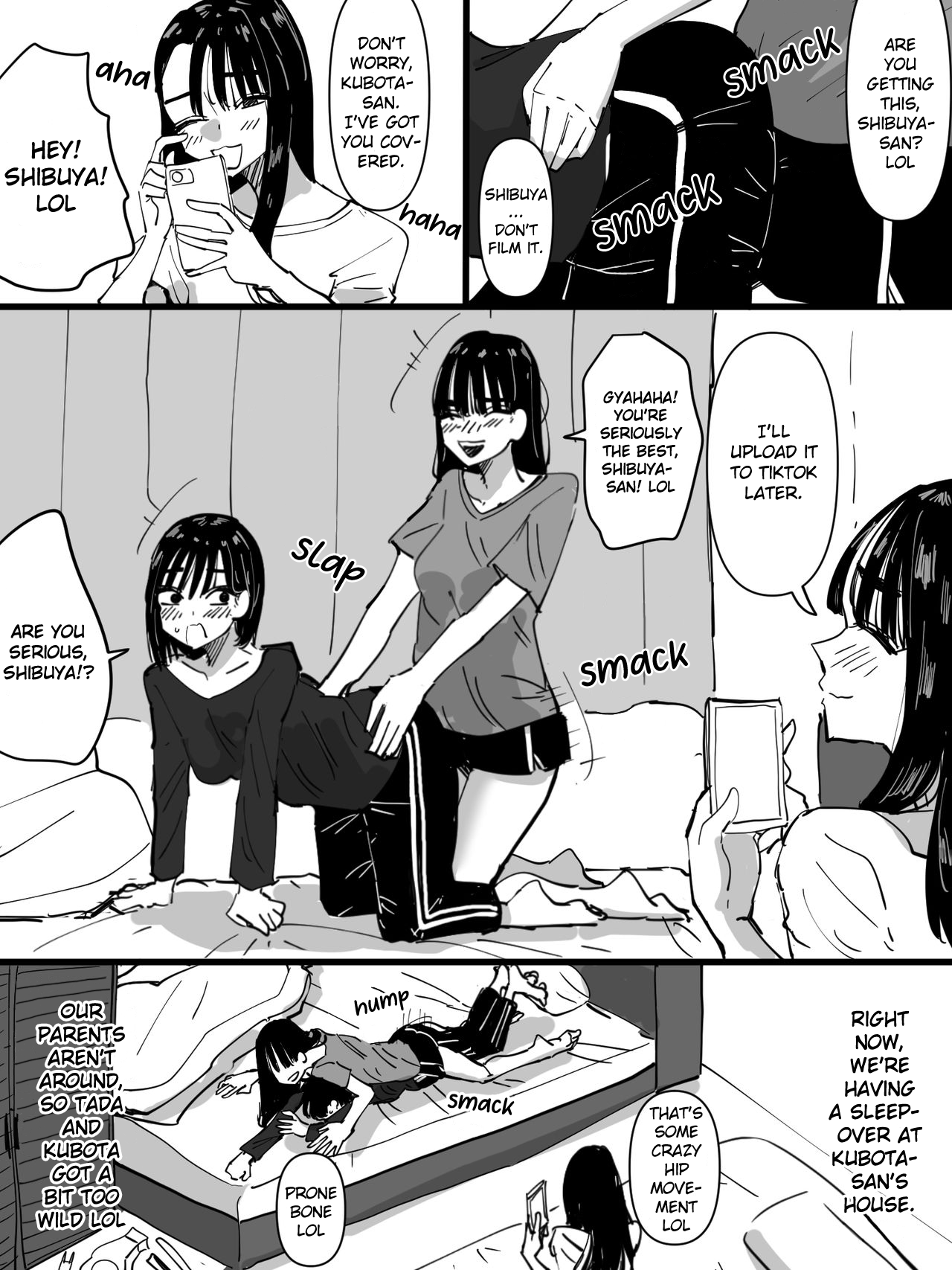 That Time a Friendly Trio Had a Sleepover 第1页