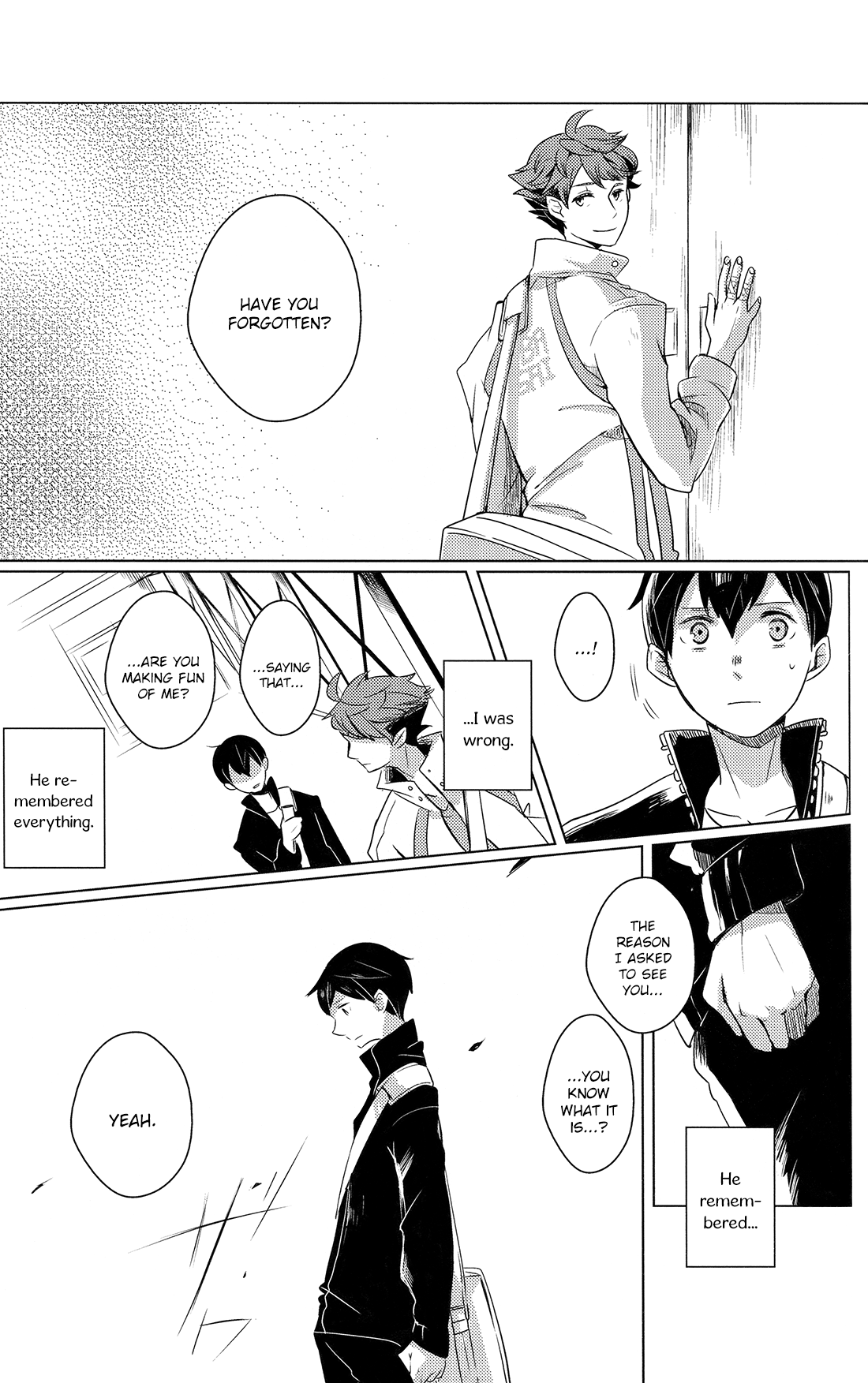 Haikyuu!! - Sakura no Ato (Doujinshi) Oneshot 第22页