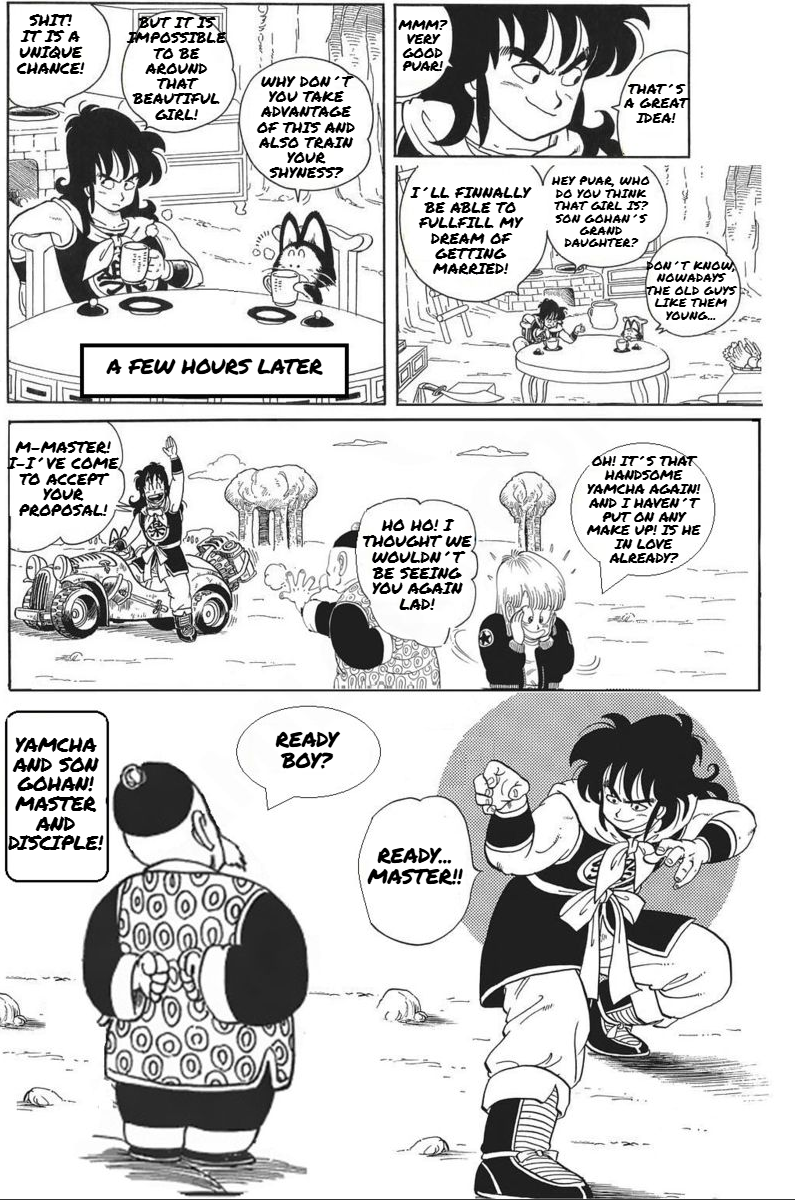 Dragon ball An Earth without Goku Great adventure without Goku 第12页