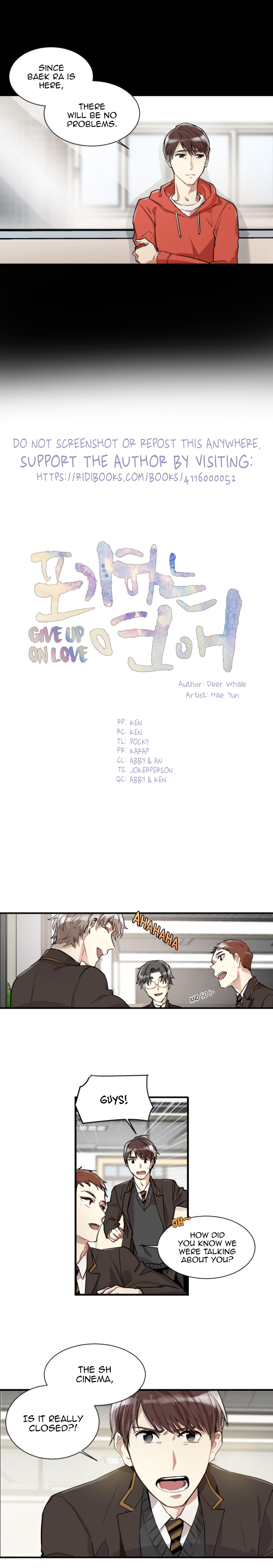 Give Up on Love Ch. 3 第8页