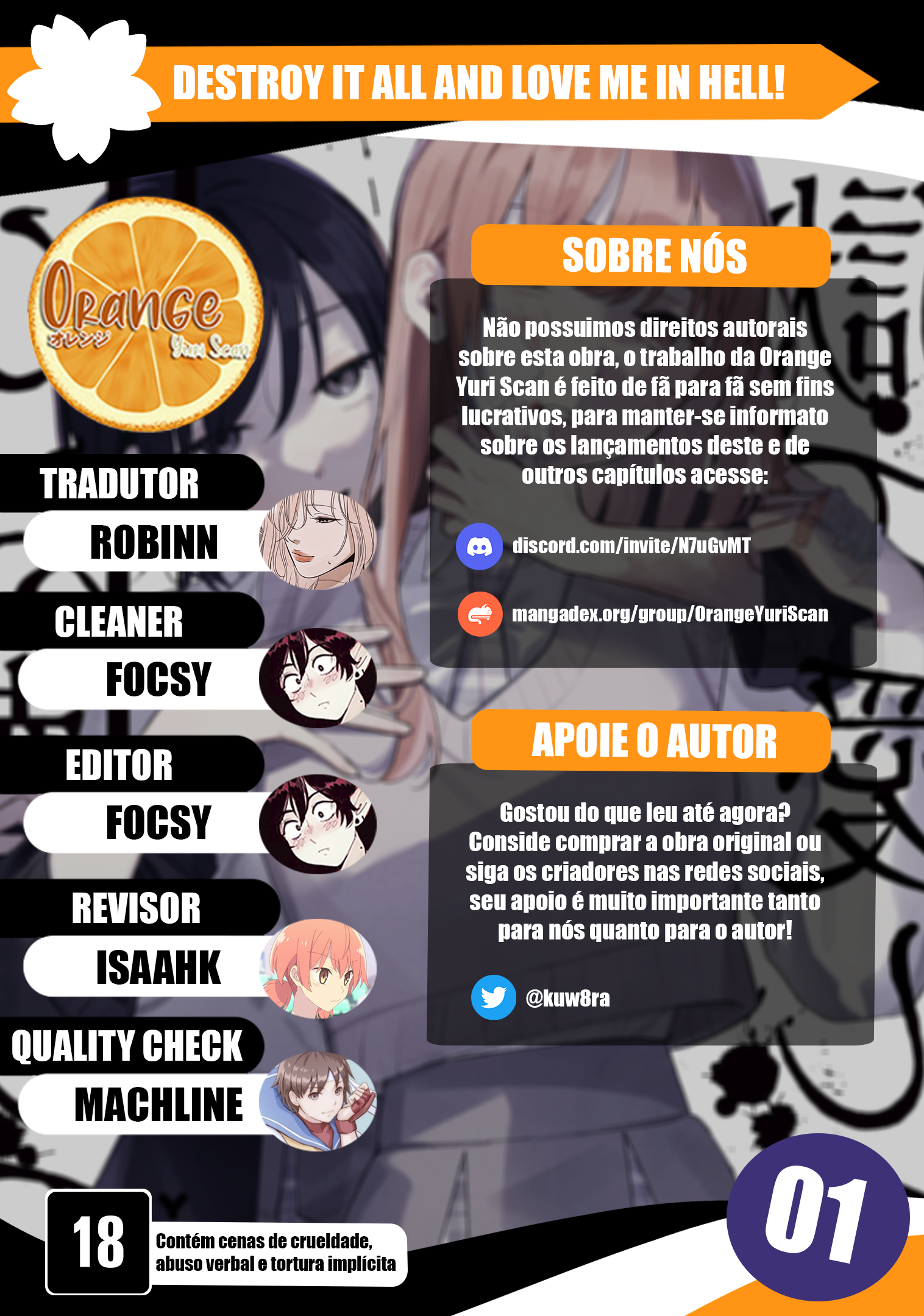 Zenbu Kowashite Jigoku de Aishite Você é uma garota má, né? 第44页