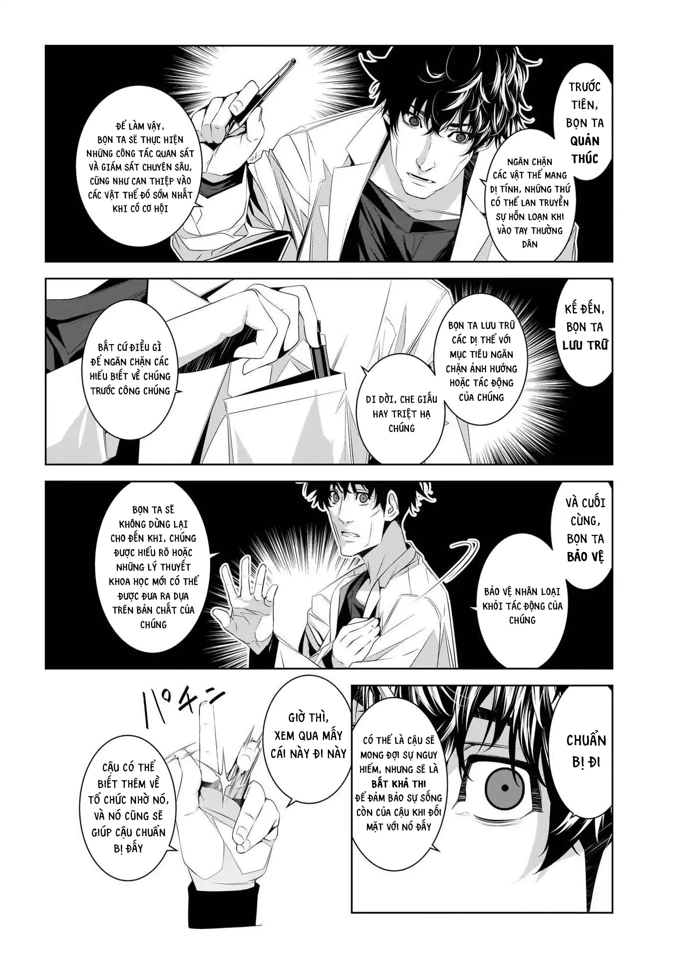 SCP Comic Anthology - KAI Mở Đầu 第9页
