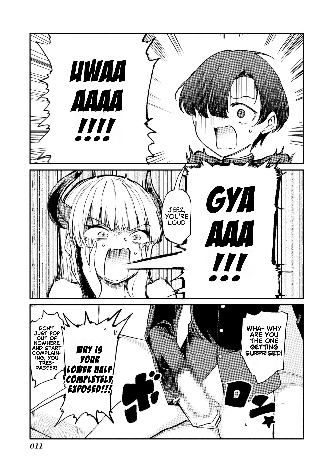 Keppeki Succubus wa ××× ga Okirai The succubus arrives 第11页