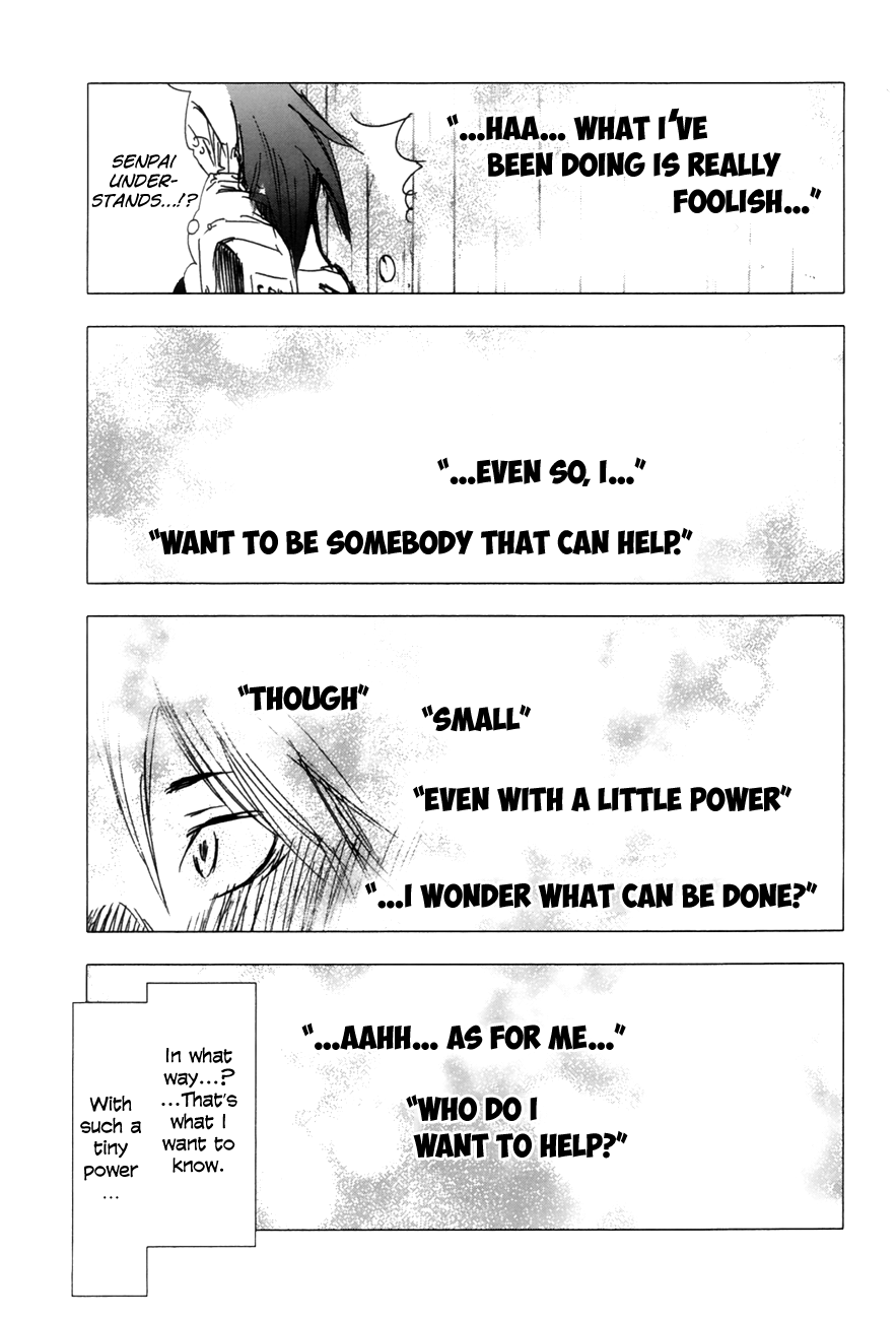 Yuki ni Tsubasa Book 1, 6th Song: "...Even so, I... want to be somebody that can help." 第27页