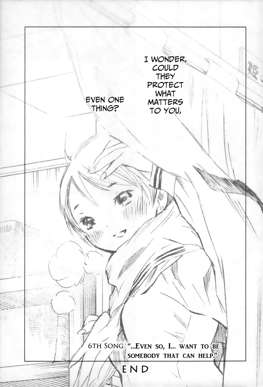 Yuki ni Tsubasa Book 1, 6th Song: "...Even so, I... want to be somebody that can help." 第35页