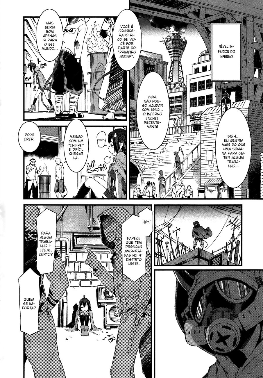 Tenraku Akuma! Demon's Core Aí vem o Demônio Bom-Pra-Nada! 第9页