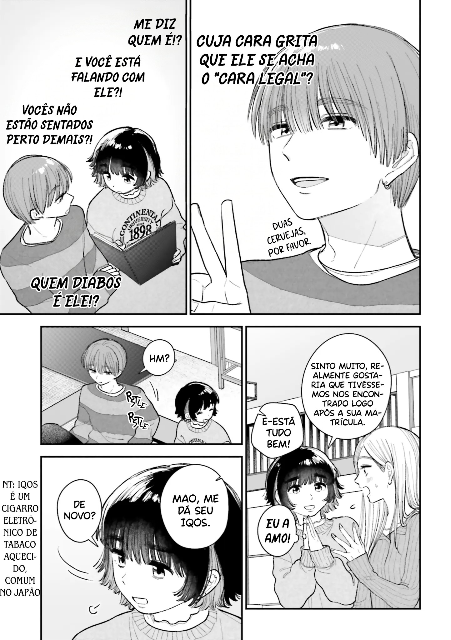 Isso, Koi dattara yokatta no ni A Sempai que eu Admiro 第12页