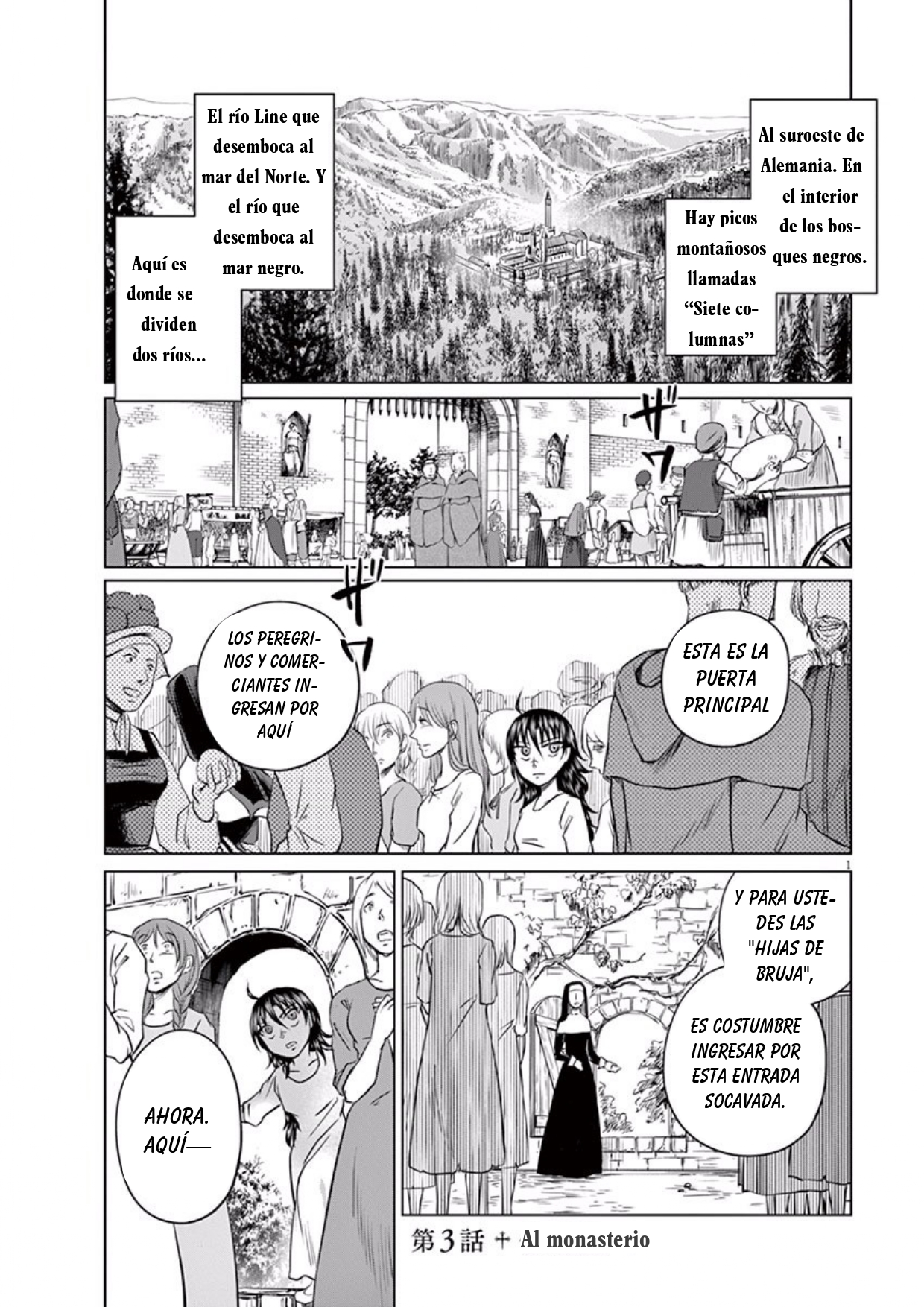 Hengoku no Schwester Al monasterio 第1页