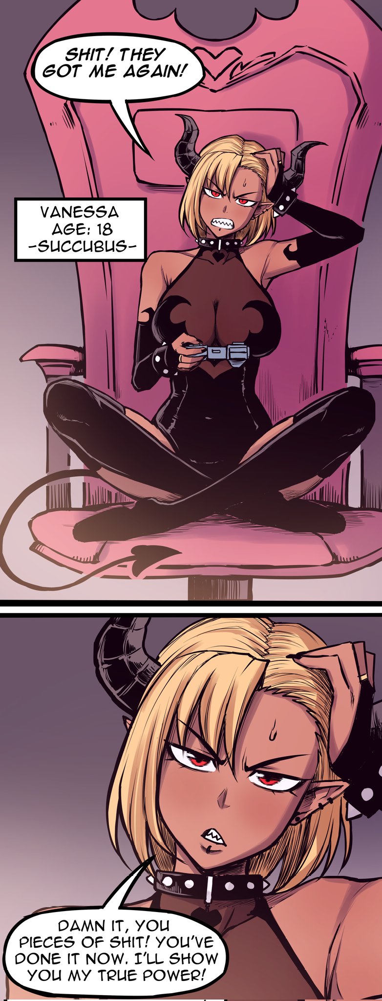 Satan's Daughter Is a Succubus (Twitter version) 第2页