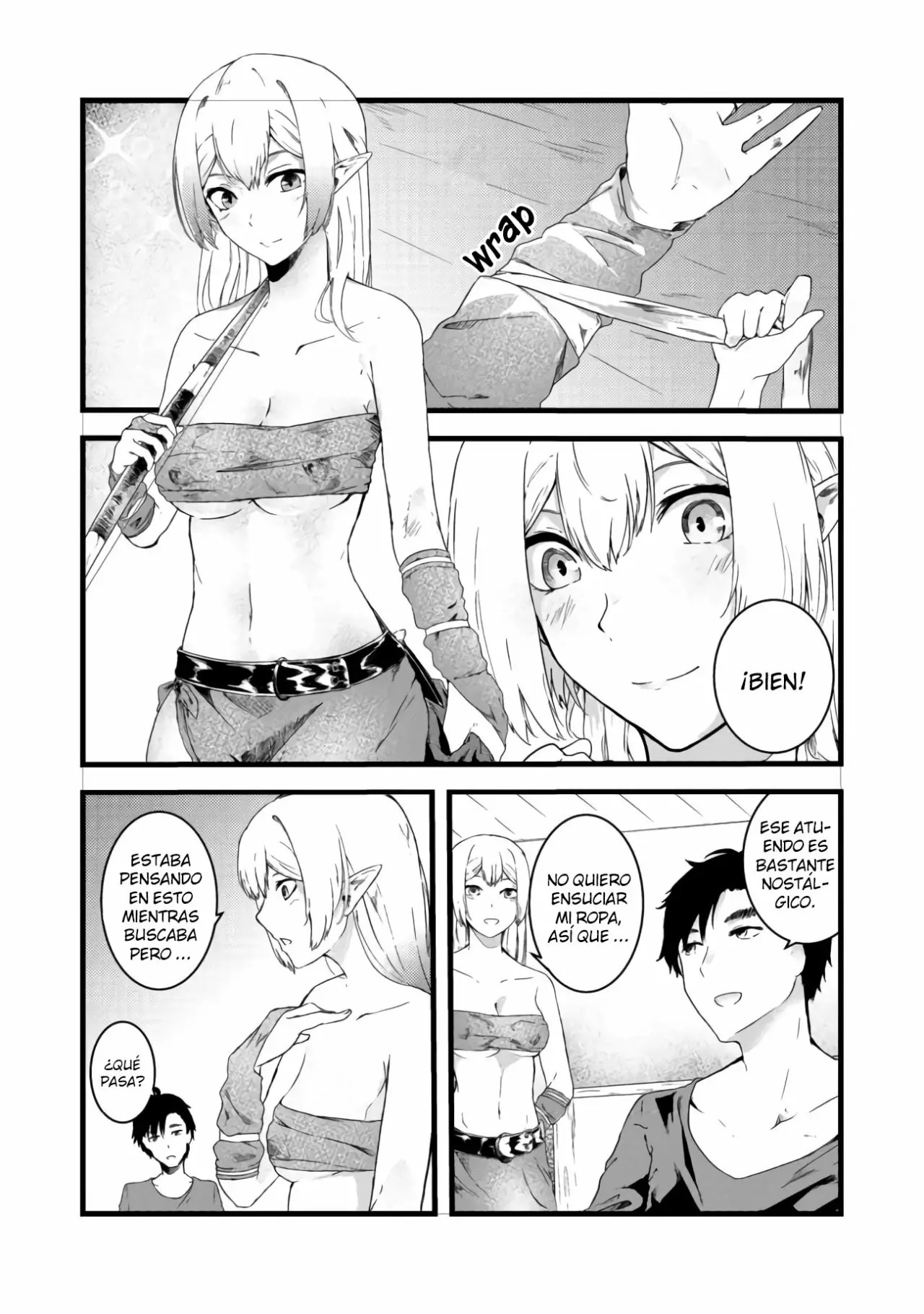 Mujintou de Elf to Kyoudou Seikatsu Vol. 1 Ch. 4 第5页