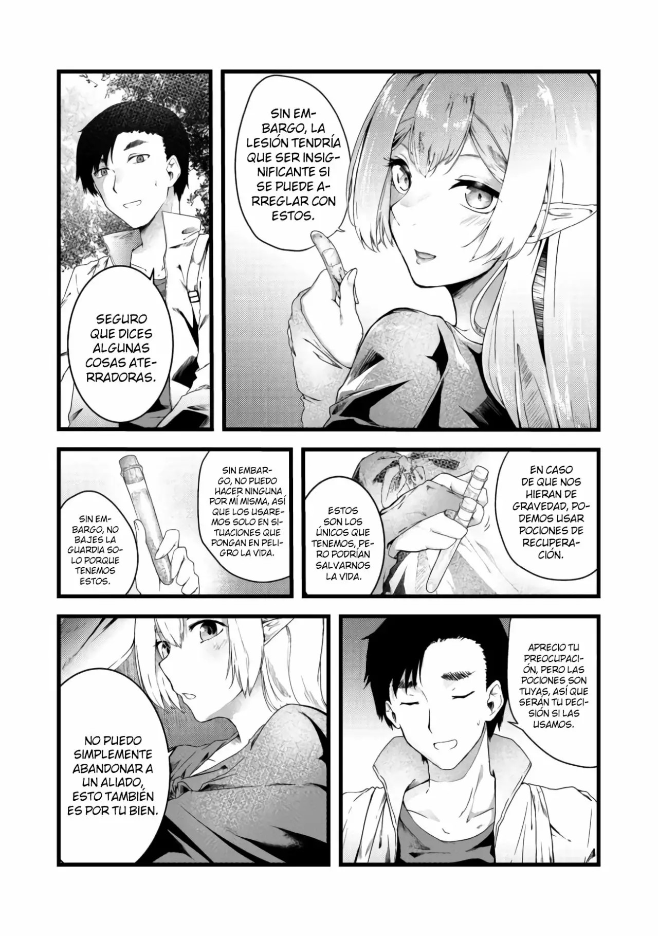 Mujintou de Elf to Kyoudou Seikatsu Vol. 1 Ch. 4 第8页