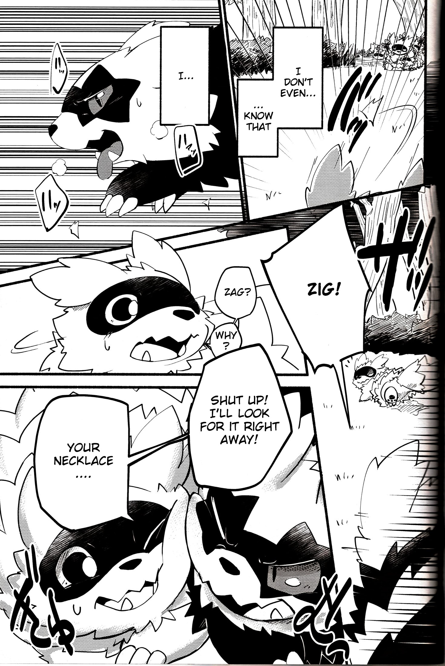 Zigzag DX! Zigzagoon Anthology Unofficial Fanbook A Story About Important Things 第5页