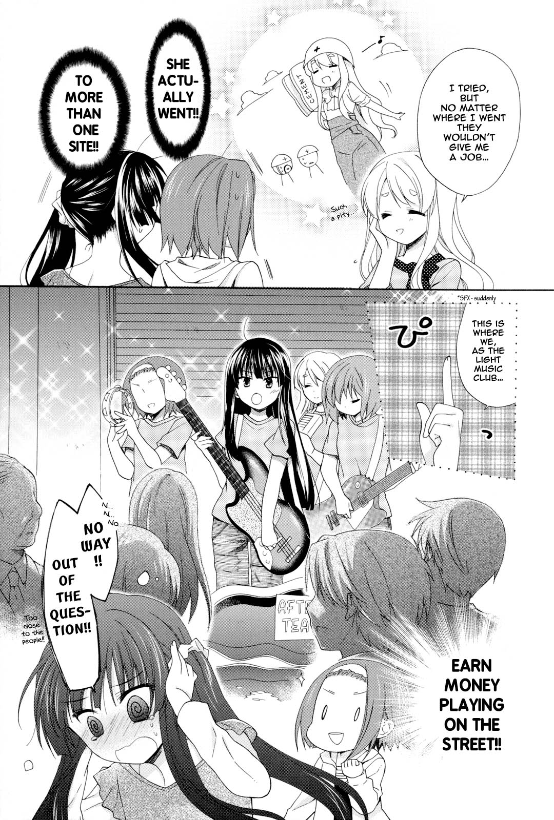 K-ON! Story Anthology Comic Jobs! (by Unohana Tsukasa) 第3页