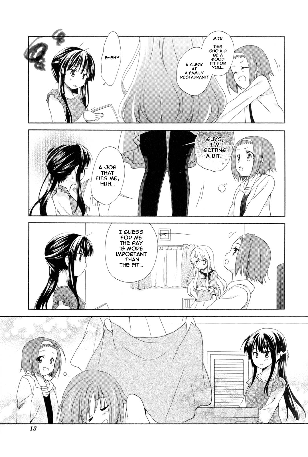 K-ON! Story Anthology Comic Jobs! (by Unohana Tsukasa) 第5页