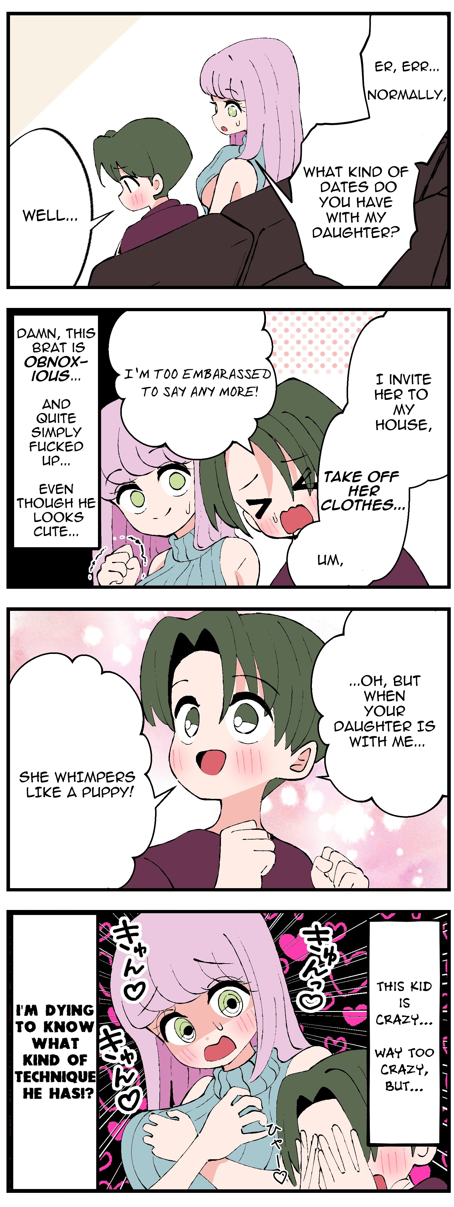 My Daughter's Boyfriend 4koma 第3页