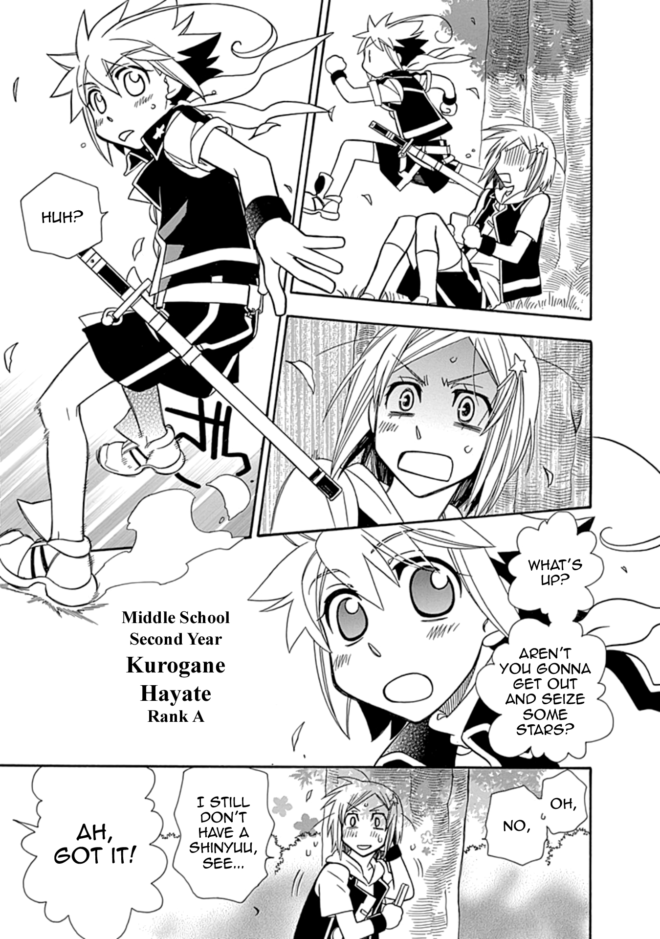 Hayate x Blade 2 Re: The Idiot Who Came Late 第4页