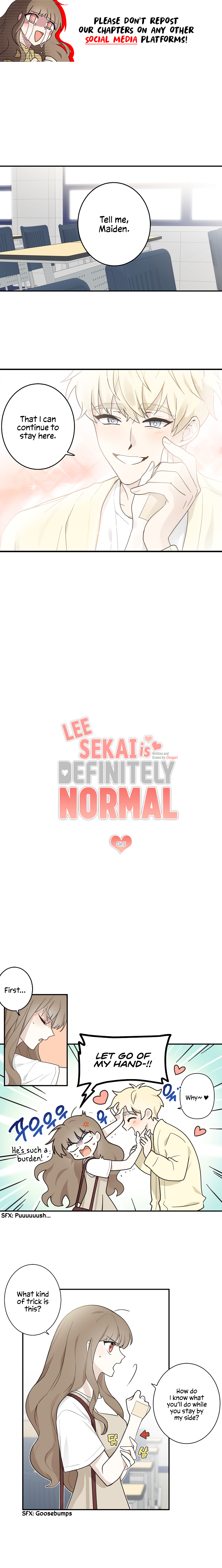 The Most Ordinary Girl Ch. 5 第1页