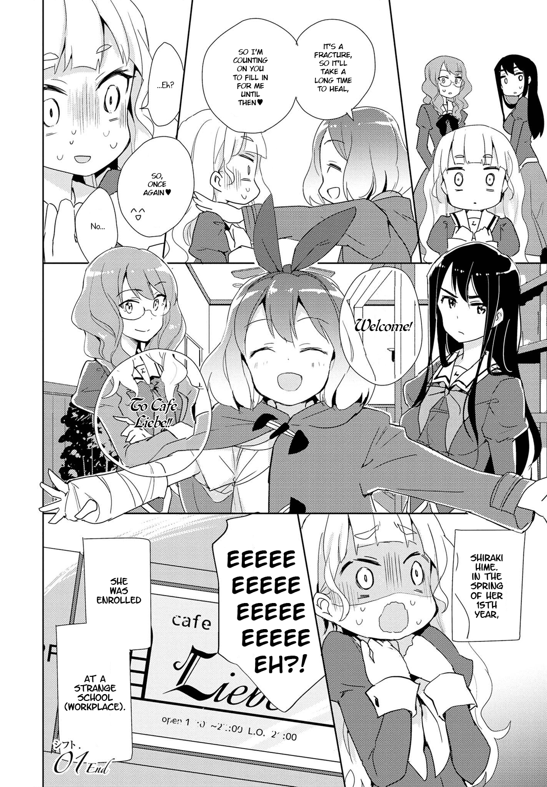 Watashi no Yuri wa Oshigoto desu! Vol. 1 Ch. 1 第35页