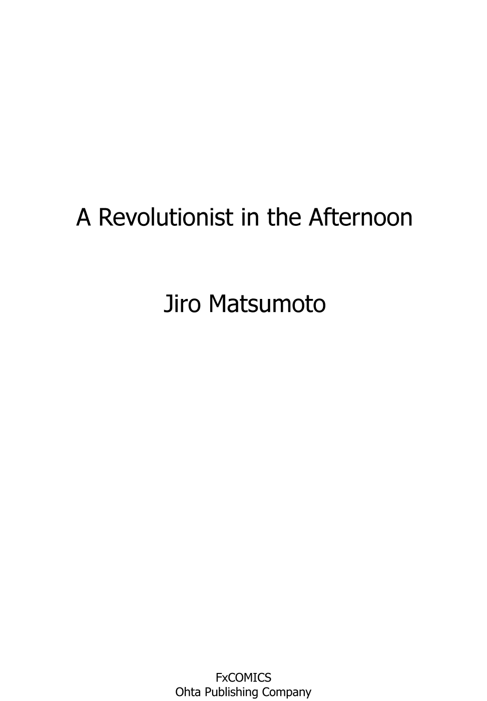 A Revolutionary in the Afternoon 第4页