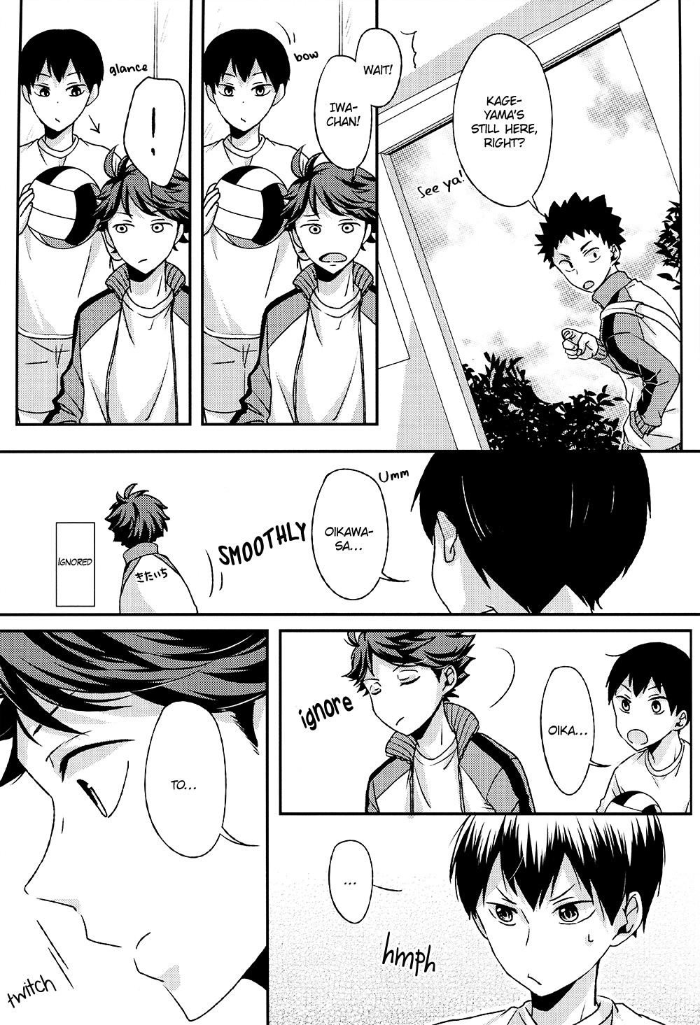 Haikyu!! - Call me & Not Called (Doujinshi) Oneshot 第12页