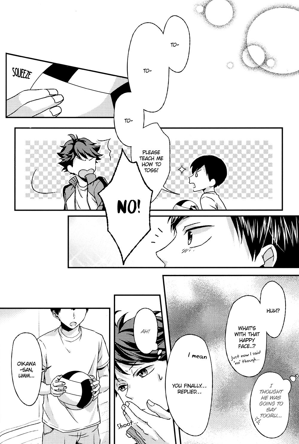 Haikyu!! - Call me & Not Called (Doujinshi) Oneshot 第13页