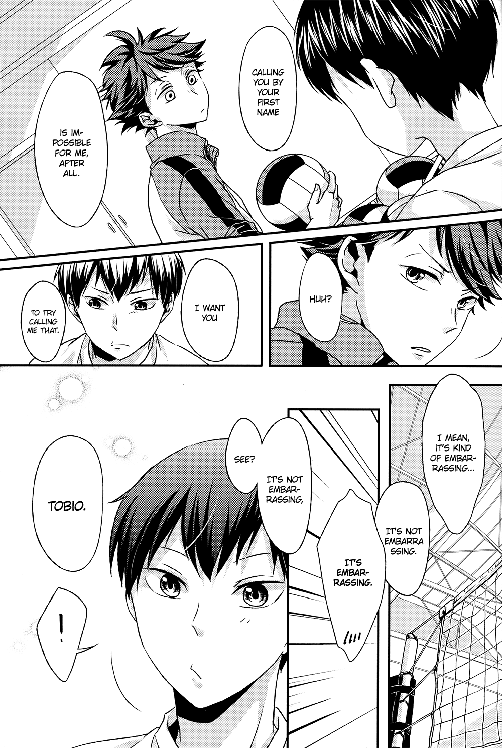 Haikyu!! - Call me & Not Called (Doujinshi) Oneshot 第14页
