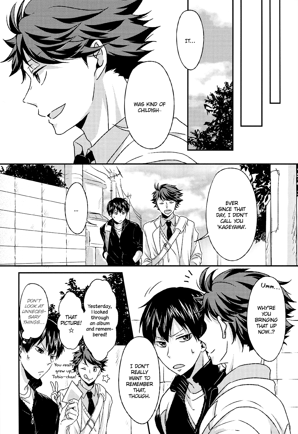 Haikyu!! - Call me & Not Called (Doujinshi) Oneshot 第20页