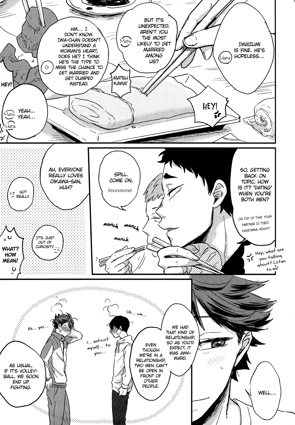 Haikyu!! - Call me & Not Called (Doujinshi) Oneshot 第31页