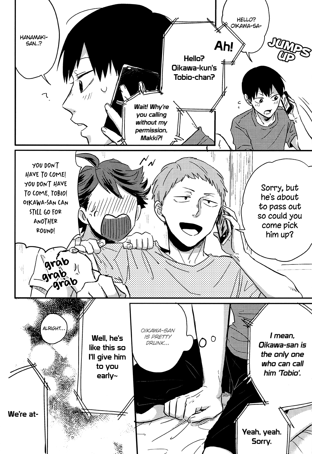 Haikyu!! - Call me & Not Called (Doujinshi) Oneshot 第34页