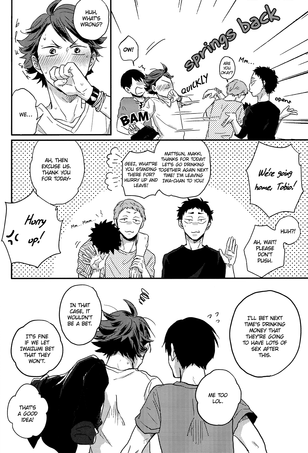 Haikyu!! - Call me & Not Called (Doujinshi) Oneshot 第40页