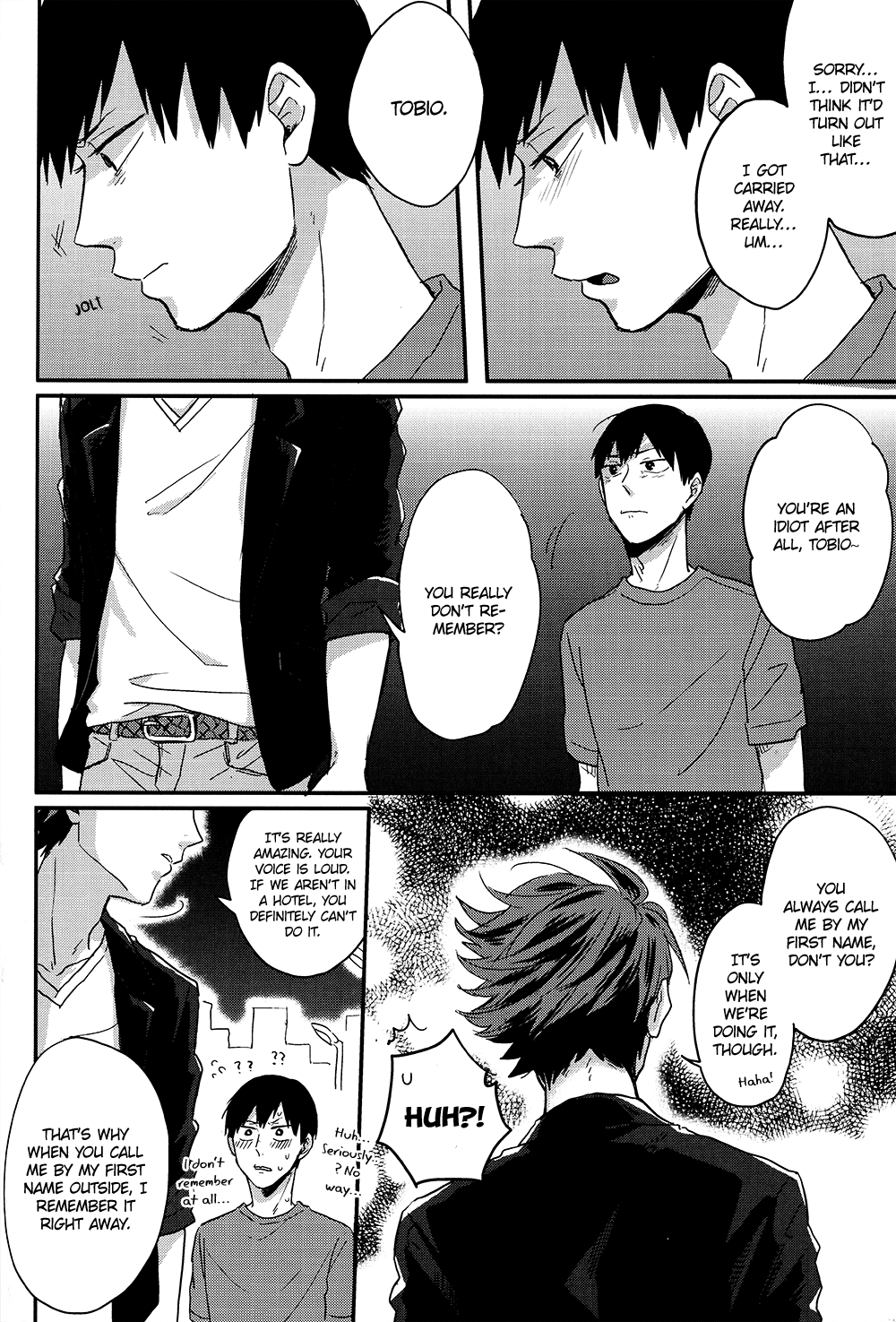 Haikyu!! - Call me & Not Called (Doujinshi) Oneshot 第42页