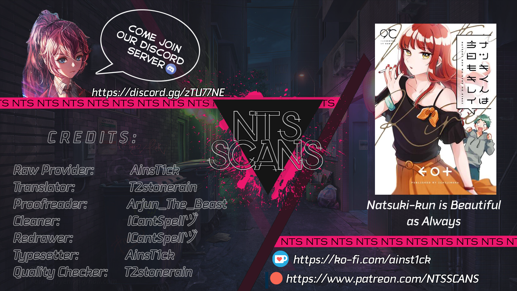 Natsuki-kun wa Kyou mo Kirei Pick You Up 第1页