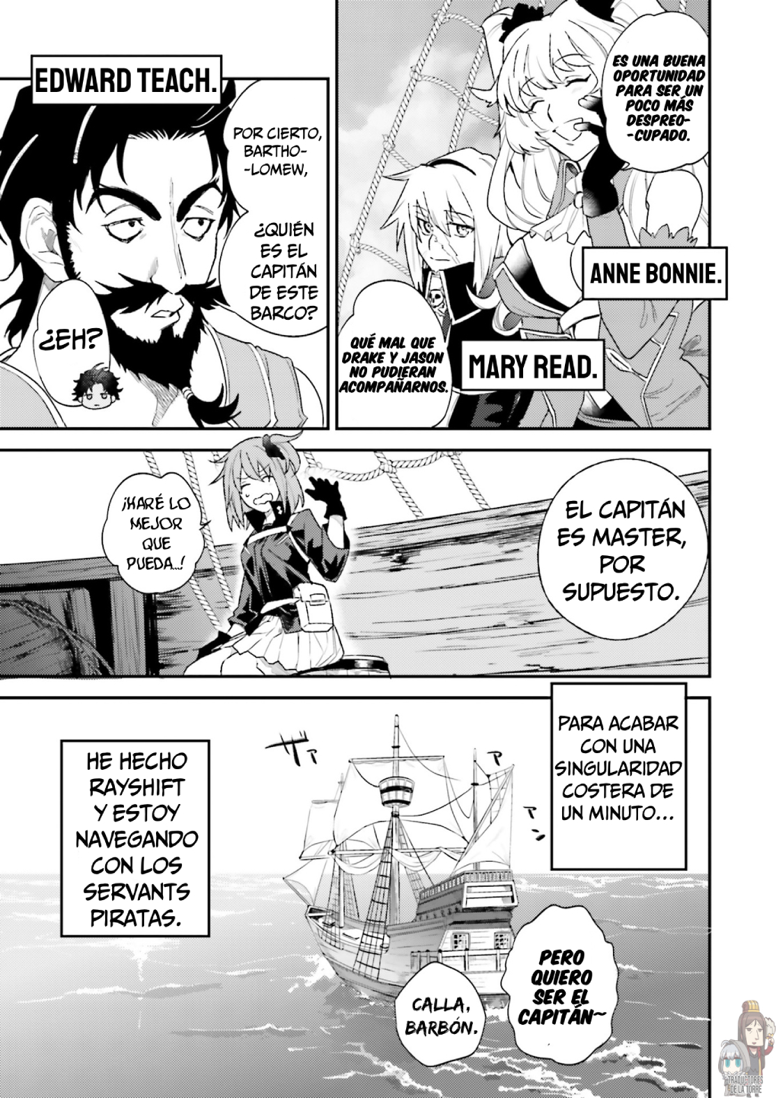 Fate/Grand Order: Bartholomew Roberts' Interlude - Dream Treasure Oneshot 第4页