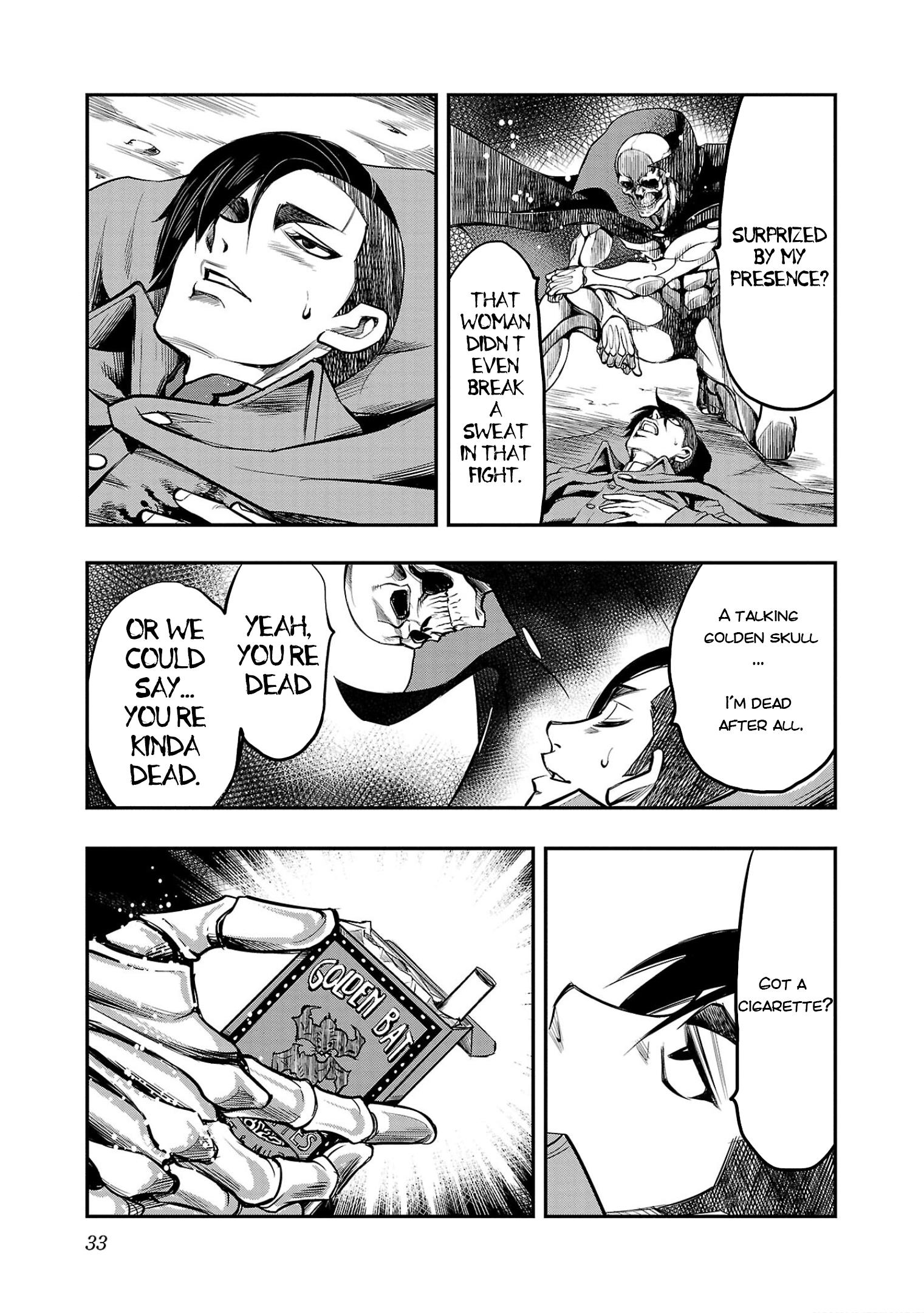 Ougon Bat: Taishou Dokuro Kitan The Golden Bat 第32页