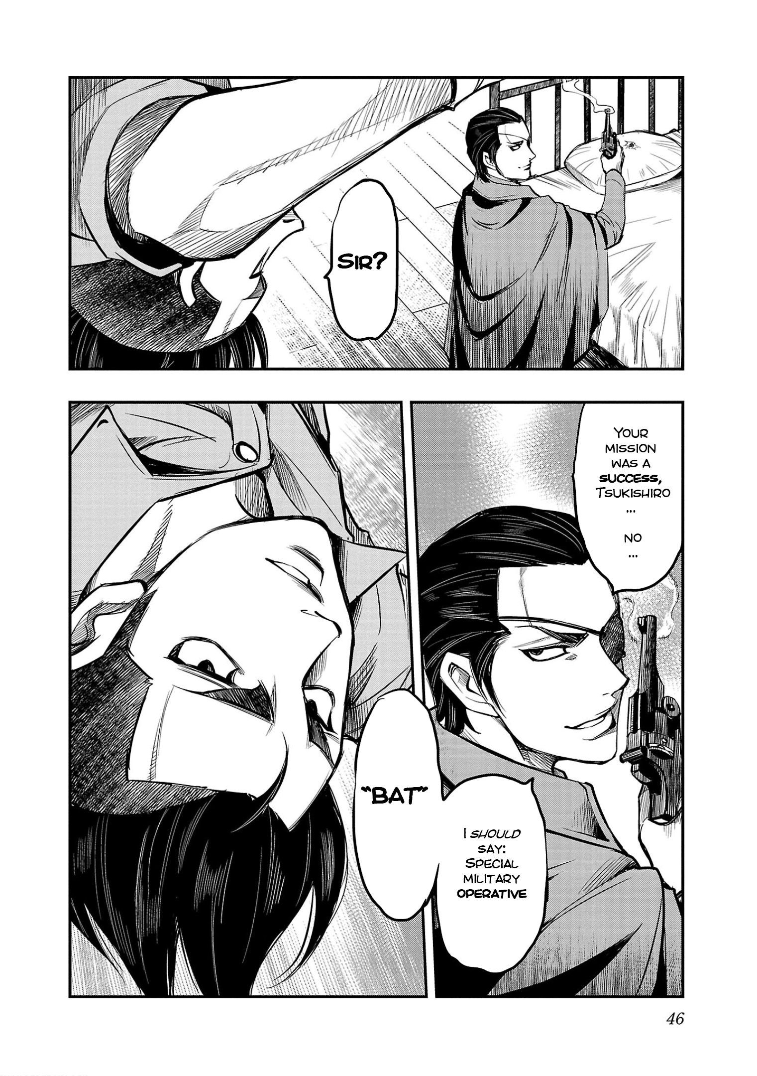 Ougon Bat: Taishou Dokuro Kitan The Golden Bat 第45页