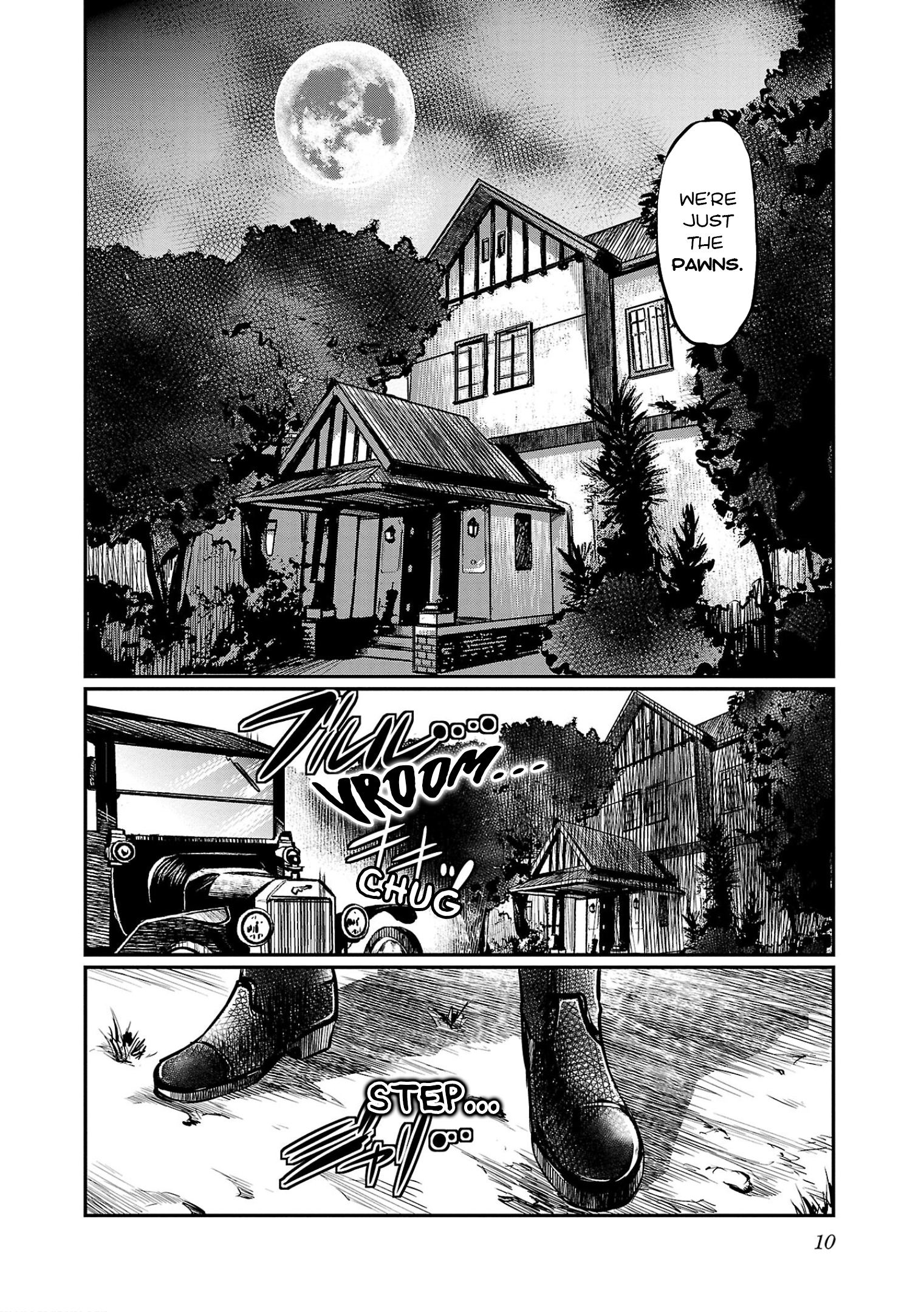 Ougon Bat: Taishou Dokuro Kitan The Golden Bat 第10页