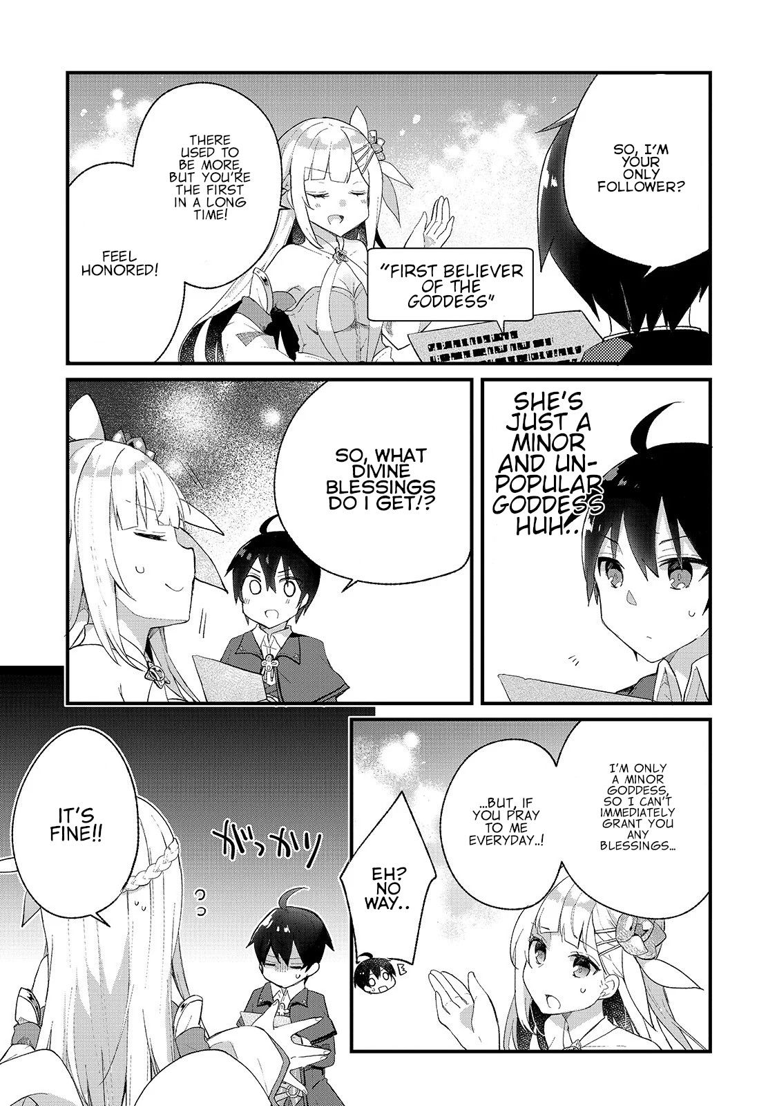 Shinja Zero no Megami-sama to Hajimeru Isekai Kouryaku - Classmate Saijaku no Mahou Tsukai Makoto Takatsuki Encounters the Goddess 第17页