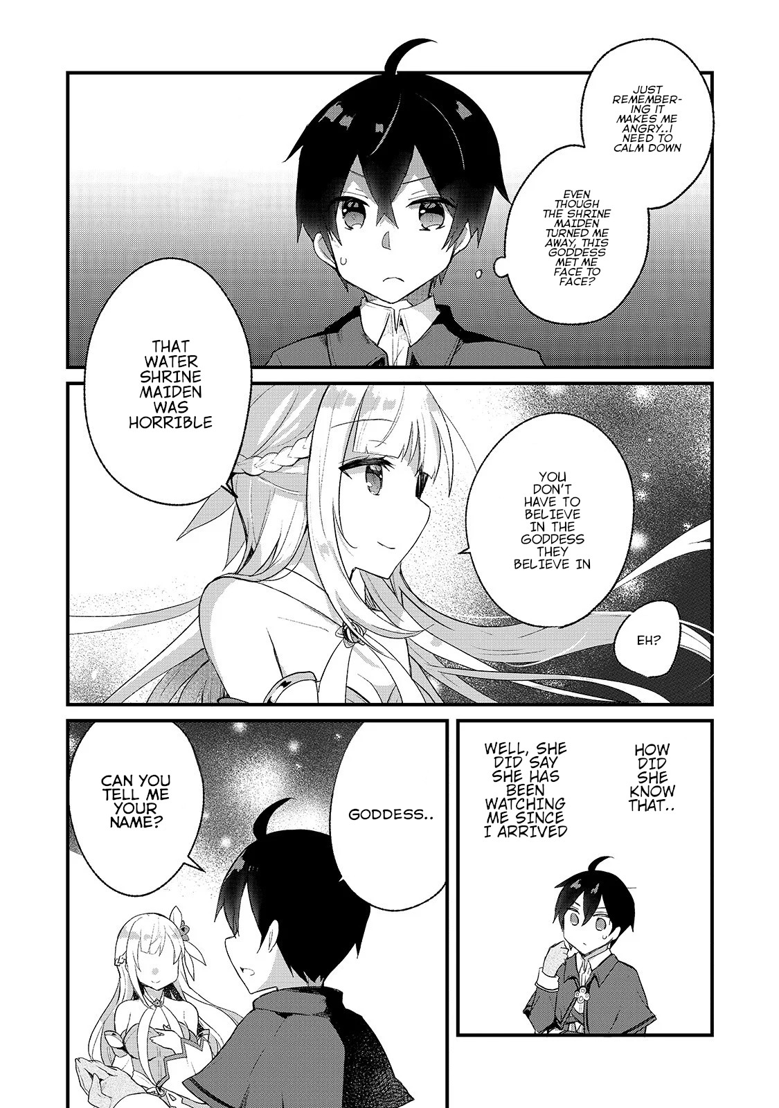 Shinja Zero no Megami-sama to Hajimeru Isekai Kouryaku - Classmate Saijaku no Mahou Tsukai Makoto Takatsuki Encounters the Goddess 第4页
