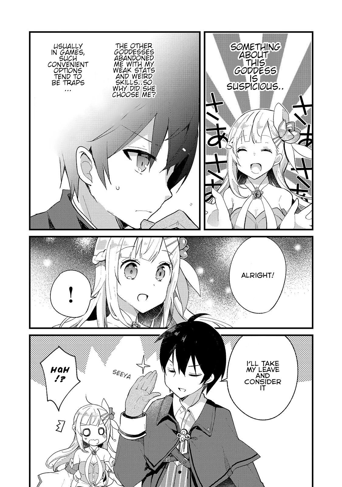 Shinja Zero no Megami-sama to Hajimeru Isekai Kouryaku - Classmate Saijaku no Mahou Tsukai Makoto Takatsuki Encounters the Goddess 第9页