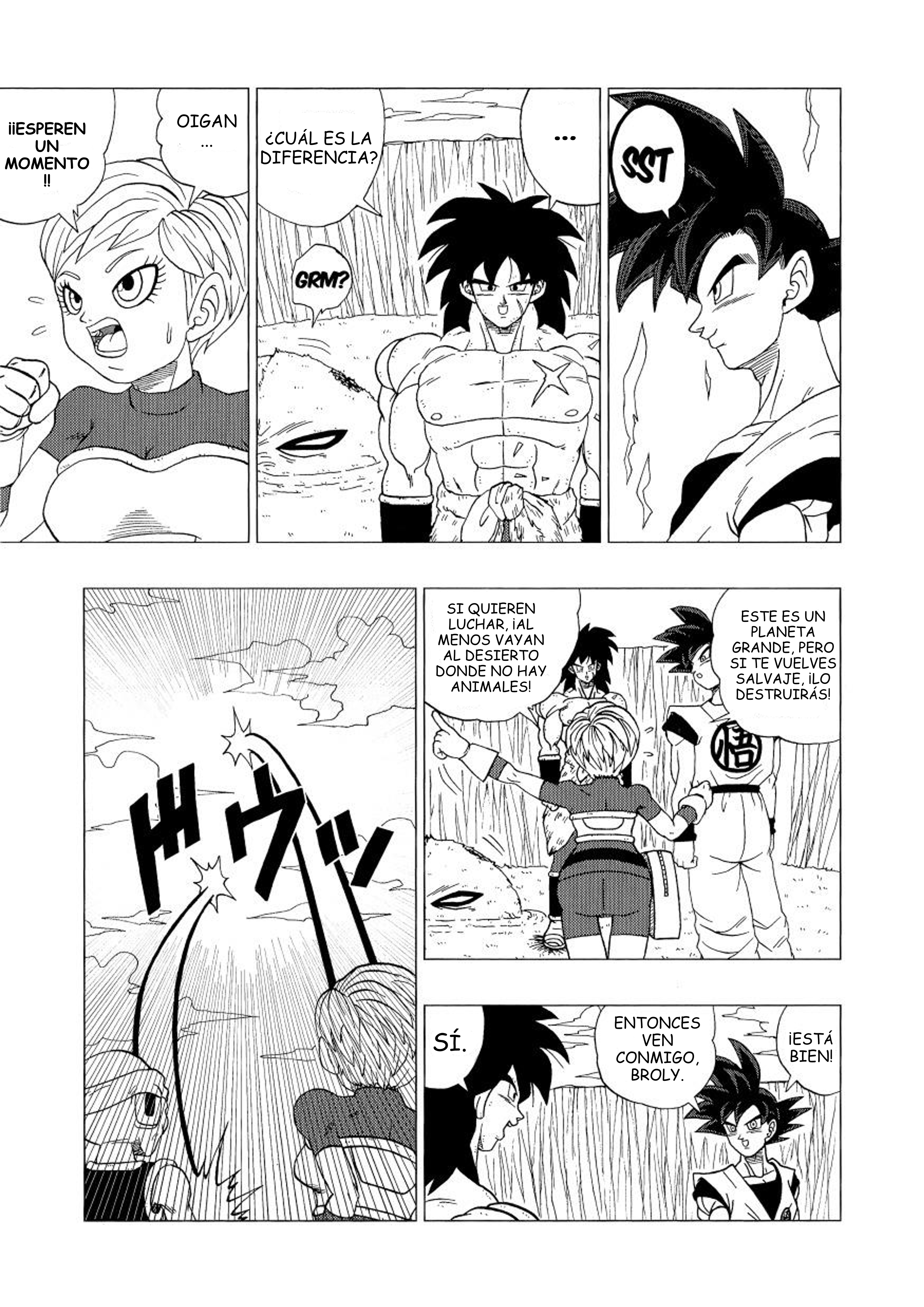 Dragon Ball - DB After BR (Doujinshi) ¡Revancha! en el planeta Vampa 第12页