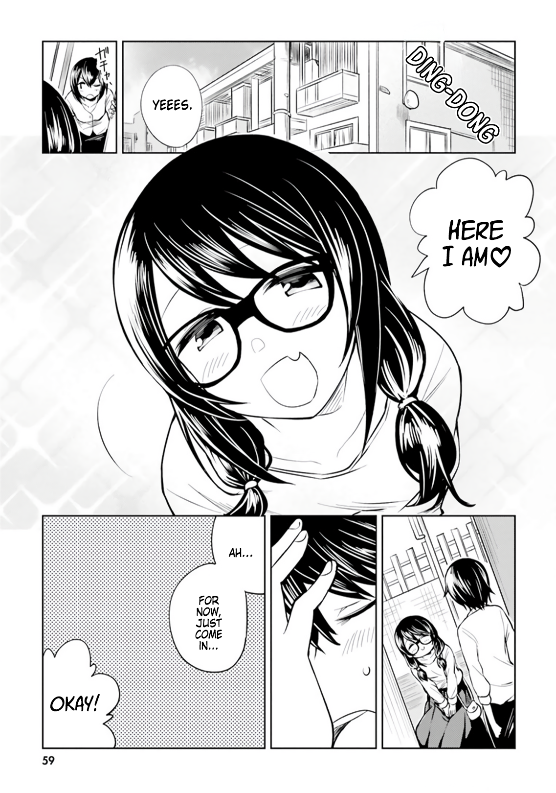 Hitorigurashi, Netsu o Dasu. Koi o Shiru. God is Such a Bully 第1页