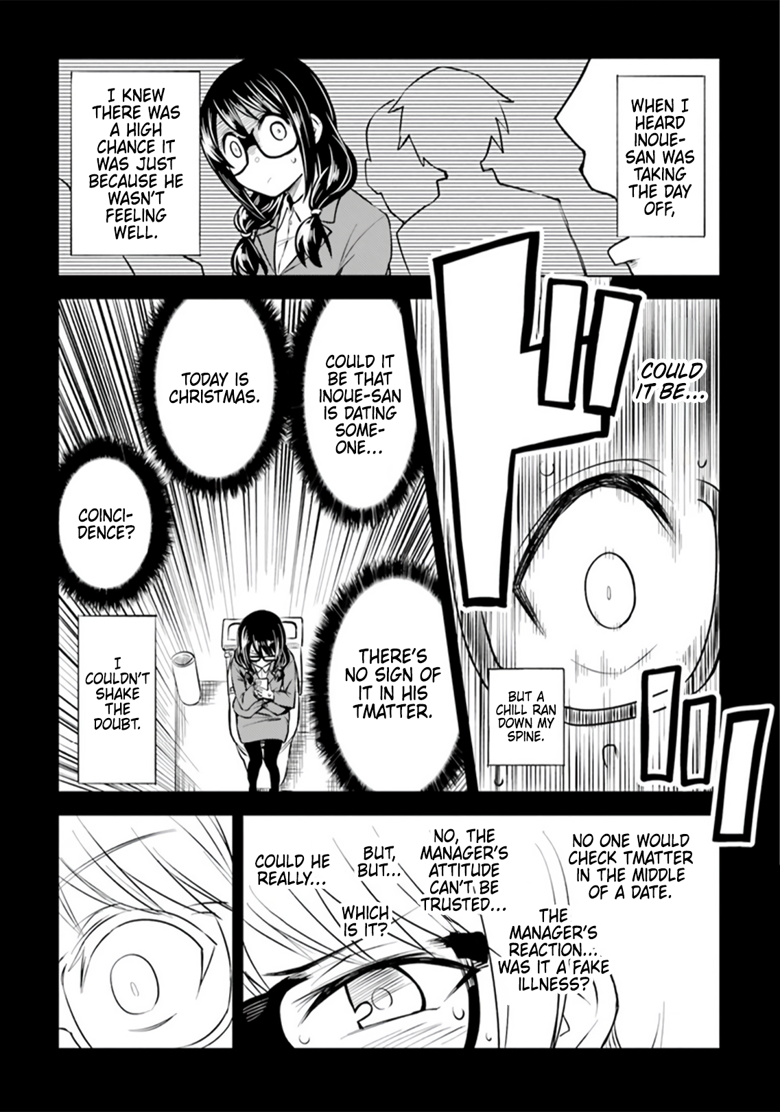Hitorigurashi, Netsu o Dasu. Koi o Shiru. God is Such a Bully 第13页