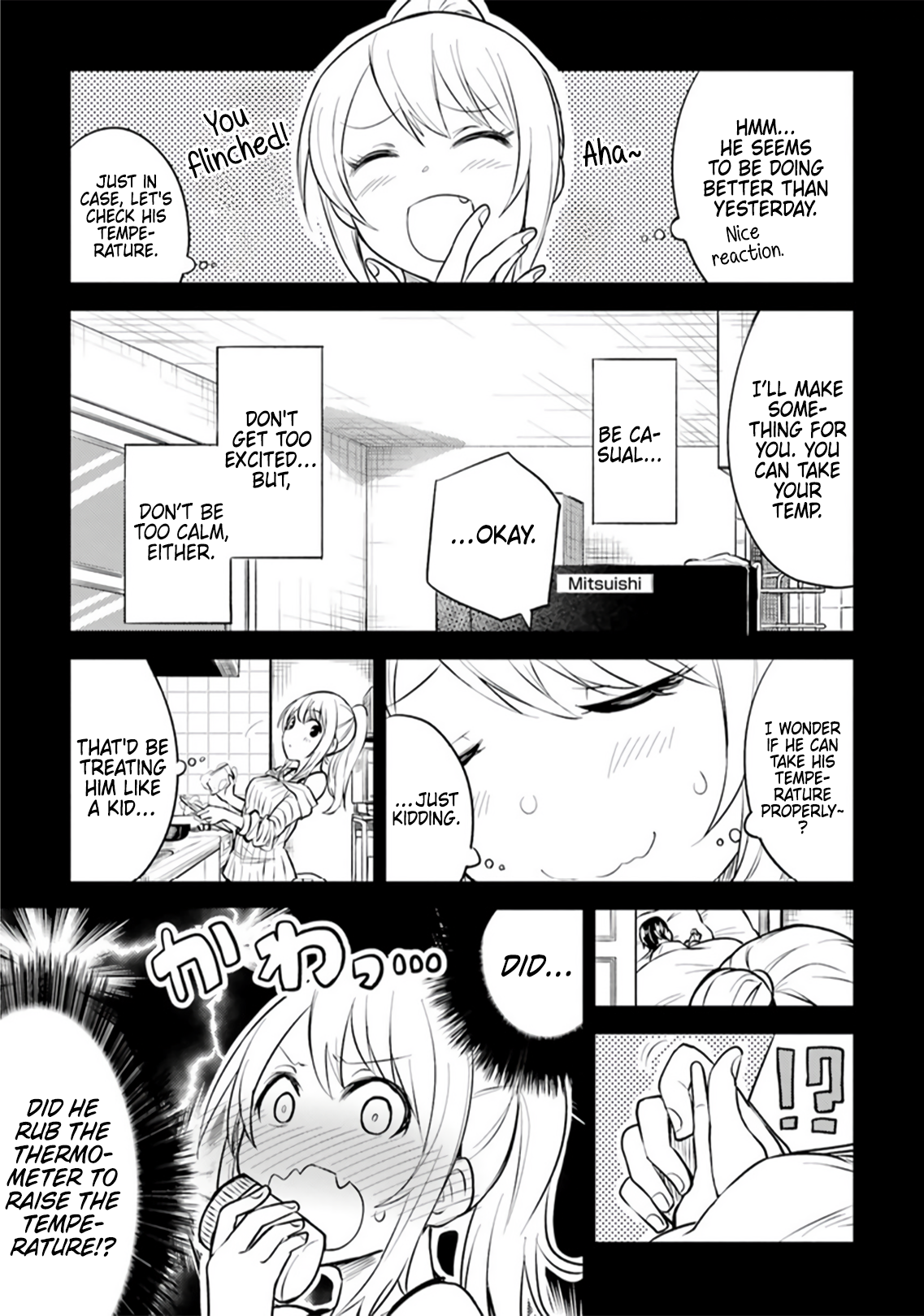 Hitorigurashi, Netsu o Dasu. Koi o Shiru. God is Such a Bully 第23页