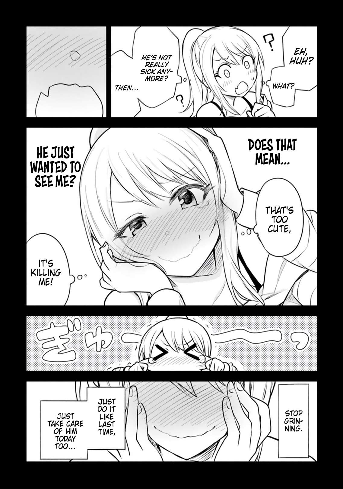 Hitorigurashi, Netsu o Dasu. Koi o Shiru. God is Such a Bully 第24页