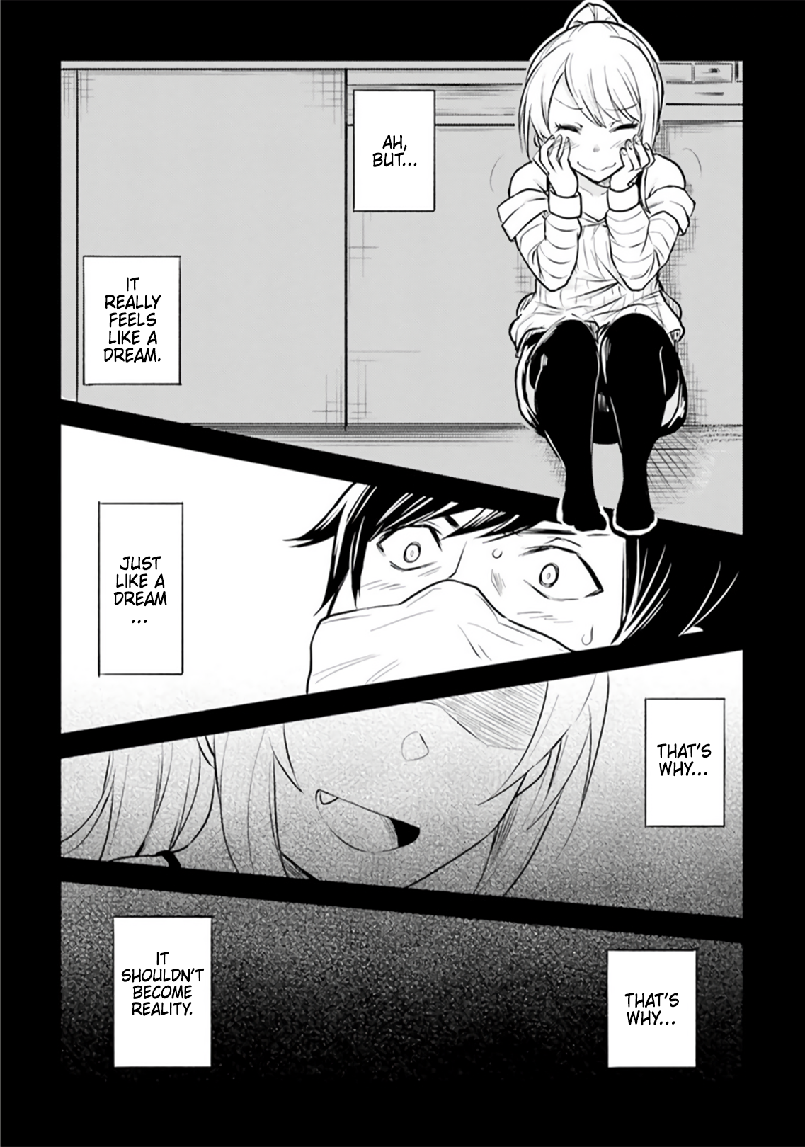 Hitorigurashi, Netsu o Dasu. Koi o Shiru. God is Such a Bully 第25页