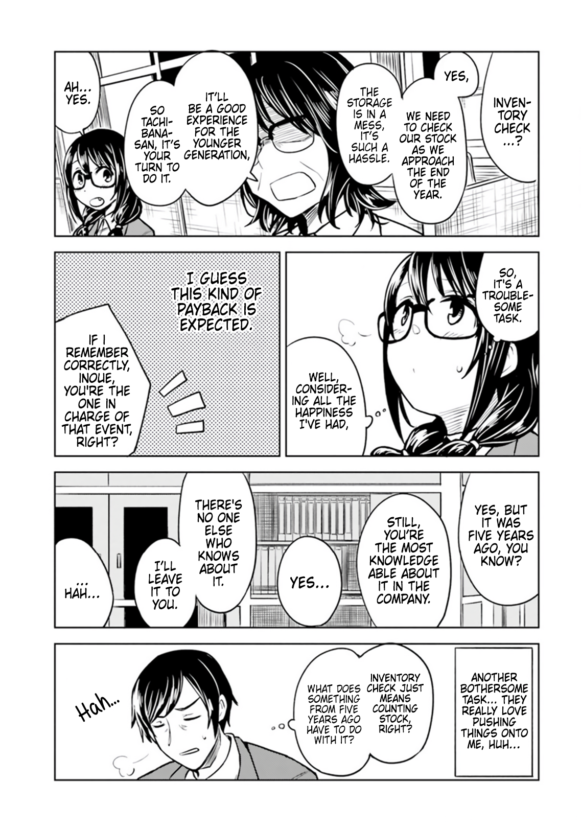 Hitorigurashi, Netsu o Dasu. Koi o Shiru. God is Such a Bully 第29页