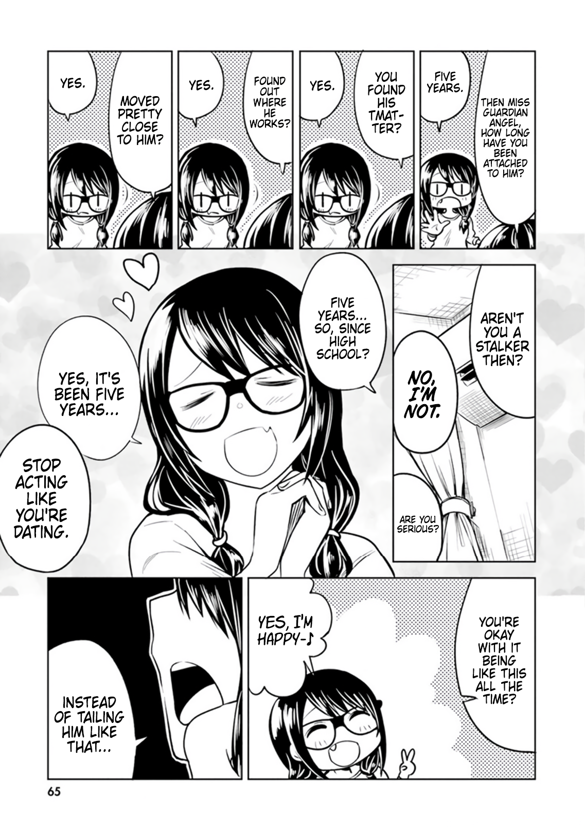 Hitorigurashi, Netsu o Dasu. Koi o Shiru. God is Such a Bully 第7页