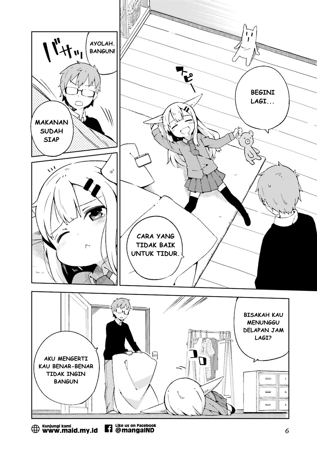 Madoromi-chan ga Iku. Tidak apa jika Aku tidak mencoba yang terbaik... ya kan? 第9页